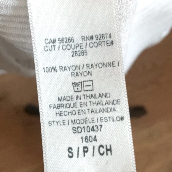 Splendid White Simple Racerback Tank Mini Dress. Worn once! Small - Picture 6 of 10